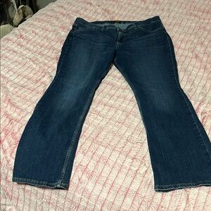 Lee Women's Dark Blue Boot Cut Jeans